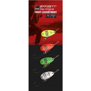 Effzett Spinner Assortment Trout 6g Velikost 3 4ks (5706301605948)