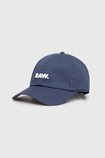 Bavlněná baseballová čepice G-Star Raw s aplikací