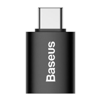 Baseus Ingenuity mini OTG adaptér USB-C samec na USB-A samice 3, 1A, černá