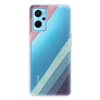 Odolné silikonové pouzdro iSaprio - Glitter Stripes 01 - Realme 9i