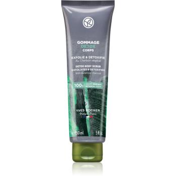 Yves Rocher Gommage detoxikační tělový peeling s aktivním uhlím 150 ml