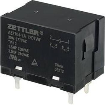 Vysokovýkonné relé Zettler Electronics, AZ2704-2A-12DTWF, 30 A , 150 V/DC/440 V/AC , 840 W/8310 VA