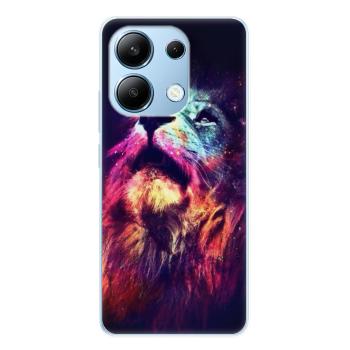 Odolné silikonové pouzdro iSaprio - Lion in Colors - Xiaomi Redmi Note 13