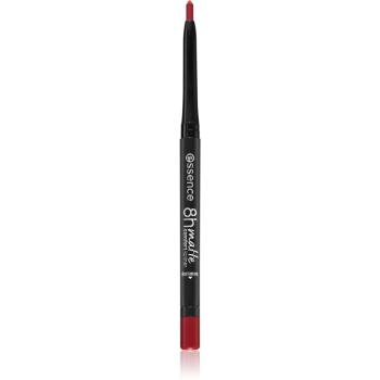 Essence 8h Matte Comfort matná tužka na rty s ořezávátkem odstín 07 Classic Red 0,3 g