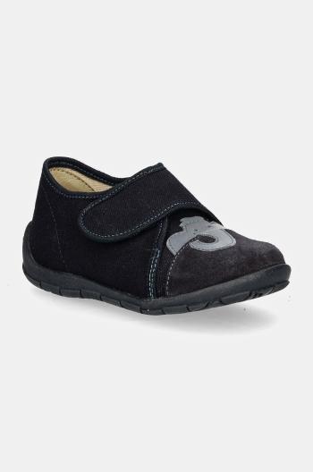 Dětské papuče Froddo CLASSIC SLIPPERS tmavomodrá barva, G1700393