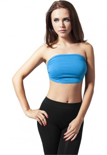 Urban Classics Ladies Bandeau Top turquoise - S