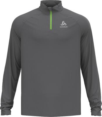 Odlo Essential Half-Zip Midlayer Steel Grey L Běžecká mikina