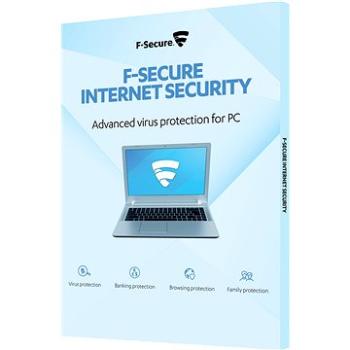 F-Secure INTERNET SECURITY pro 3 zařízení na 1 rok (elektronická licence) (FCIPOB1N003G1)