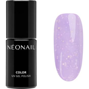 NEONAIL Baby Bloomer gelový lak na nehty se třpytkami odstín Purple-mazing 7,2 ml