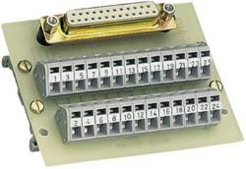 Modul D-SUB konektoru se svorkovnicí WAGO 289-456, 0.08 - 2.5 mm² , 15pól.