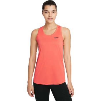 Nike DF LEG RACEBACK TANK W Dámský sportovní top, lososová, velikost L