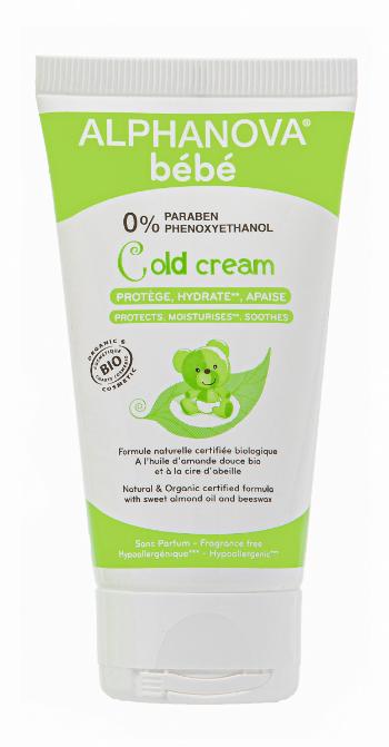 Alphanova Bébé Hydratační a výživný Cold cream BIO 50 ml