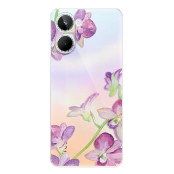 Odolné silikonové pouzdro iSaprio - Purple Orchid - Realme 10