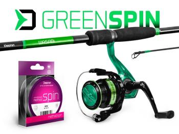 Delphin prut wasabi spin 2,4 m 30 g + naviják zdarma