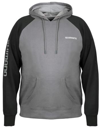 Shimano Rybářská Mikina Wear Pull Over Hoodie Grey - XXL