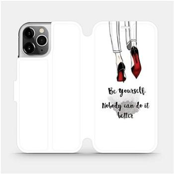 Flipové pouzdro na mobil Apple iPhone 12 Pro - M046P Be yourself (5903516375424)