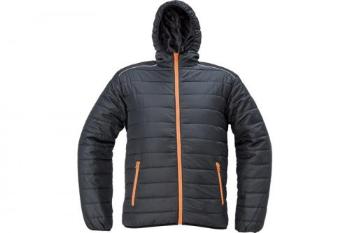 MAX VIVO LIGHT bunda černá/oranžová vel. XXXXL