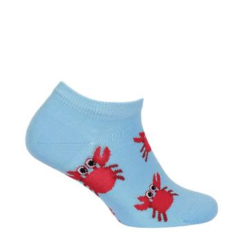 Chlapecké kotníkové ponožky WOLA KRABI modré Velikost: 30-32