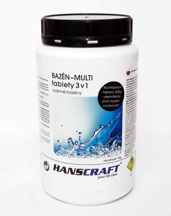 HANSCRAFT BAZÉN - MULTI tablety 3v1 - 1 kg