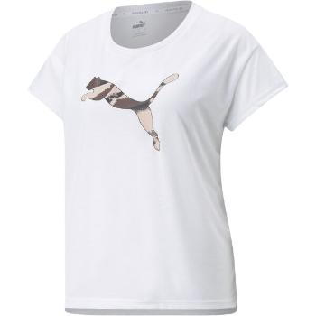 Puma MODERN SPORTS TEE Dámské triko, bílá, velikost L