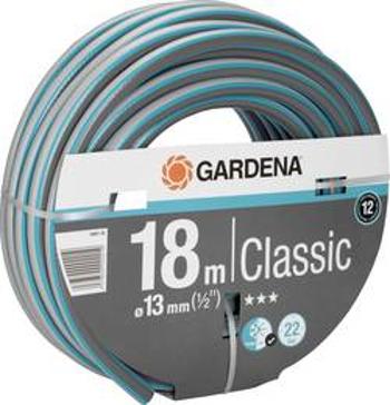 Hadice Gardena Classic, 18001-20, 18 m, Ø 13 mm, šedá/oranžová