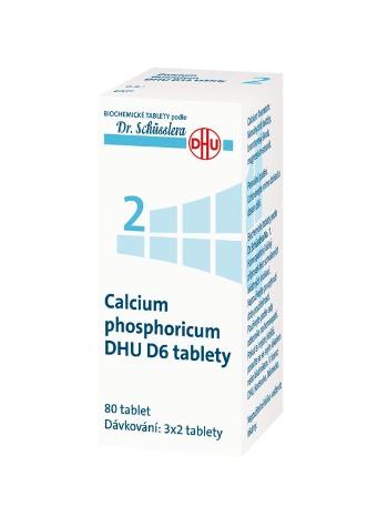 Schüsslerovy soli Calcium phosphoricum DHU D6 80 tablet