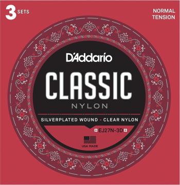 D'Addario EJ27N-3D Nylonové struny pro klasickou kytaru