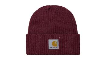 Carhartt WIP Anglistic Beanie Speckled Wine bordová I013193_0JH_XX