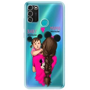 iSaprio Mama Mouse Brunette and Girl pro Honor 9A (mmbrugirl-TPU3-Hon9A)