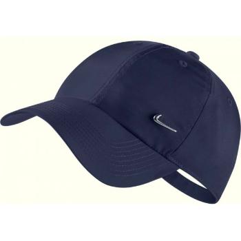 Nike HERITAGE 86 CAP METAL SWOOSH Kšiltovka, tmavě modrá, velikost UNI