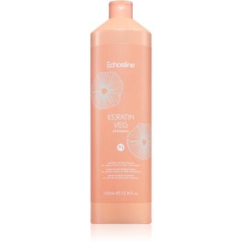 Echosline Keratin veg Shampoo vyživující šampon pro obnovu a posílení vlasů s aminokyselinami 1000 ml