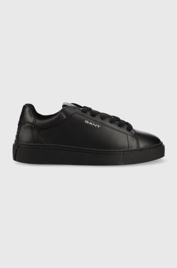 Kožené sneakers boty Gant Mc Julien černá barva