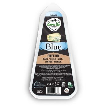 Veganská alternativa modrého sýru blok 200 g GREENVIE