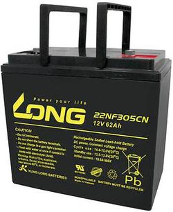 Olověný akumulátor Long 22NF305CNE 22NF305CNE, 62 Ah, 12 V