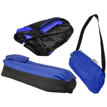 Nafukovací Lazy Bag ROYOKAMP, Tmavě modrá