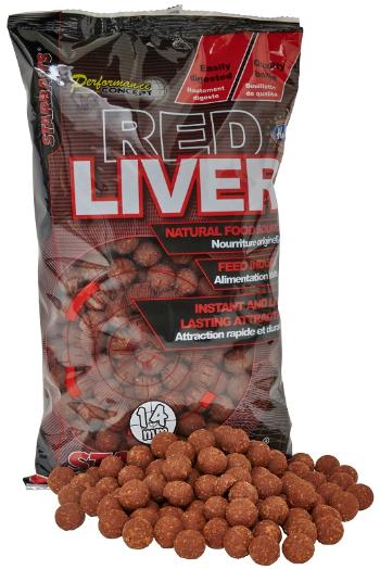 Starbaits boilie red liver - 2,5 kg 14 mm