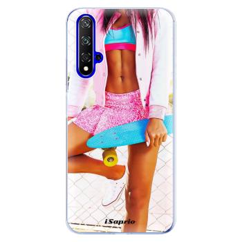 Odolné silikonové pouzdro iSaprio - Skate girl 01 - Huawei Honor 20