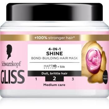 Schwarzkopf Gliss Liquid Silk maska pro posílení a lesk vlasů 400 ml