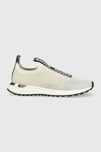 Sneakers boty MICHAEL Michael Kors Bodie Slip On stříbrná barva