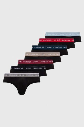 Spodní prádlo Calvin Klein Underwear 7-pack pánské, černá barva