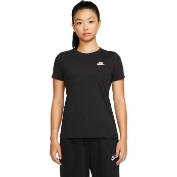 Nike NSW CLUB TEE W Dámské tričko, černá, velikost XS