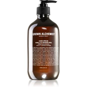 Grown Alchemist Hand & Body krém na ruce Vanilla & Orange Peel 500 ml