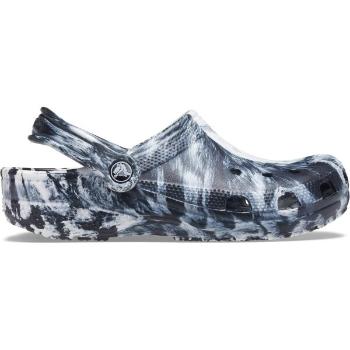 Crocs CLASSIC MARBLED CLOG Unisex nazouváky, černá, velikost 38/39