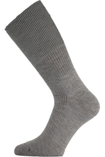 Lasting WRM 800 šedé vlněné ponožky Velikost: (38-41) M ponožky