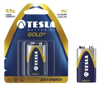 Baterie TESLA 9V GOLD+