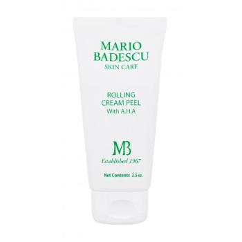 Mario Badescu Cleansers Rolling Cream Peel With A.H.A 75 ml peeling pro ženy na suchou pleť; na smíšenou pleť; na mastnou pleť; na rozjasnění pleti