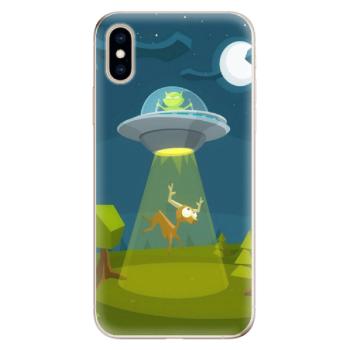 Odolné silikonové pouzdro iSaprio - Alien 01 - iPhone XS