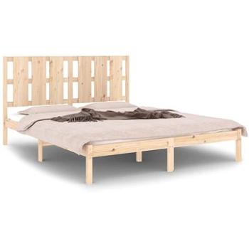 Rám postele masivní dřevo 150 × 200 cm King Size, 3105605 (3105605)