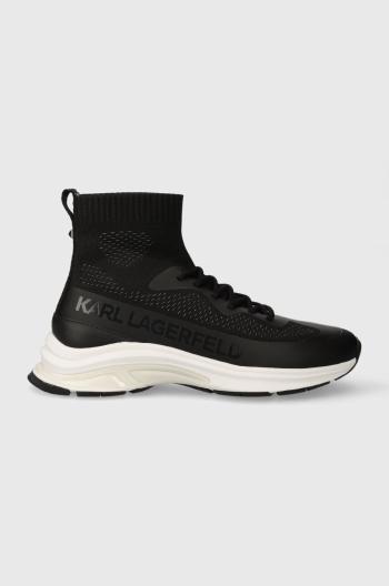 Sneakers boty Karl Lagerfeld LUX FINESSE černá barva, KL53141