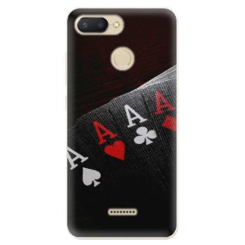 Odolné silikonové pouzdro iSaprio - Poker - Xiaomi Redmi 6